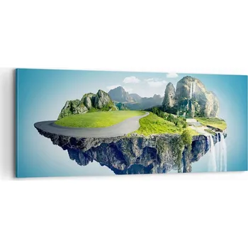 Obraz Foto obraz na plátně canvas 100x40 fantasy obývací pokoj ložnice na zeď velký