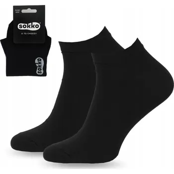 Pánské ponožky Sokko Ponožky Kotníkové Ponožky ponožky Vlákno Bambus Letní černá velikost 45-47