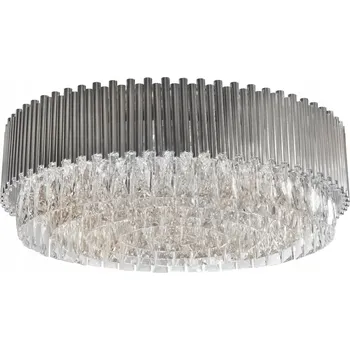Stropní Stropní Svítidlo Witek Home 60 kulatý , bezbarvá, stříbrná