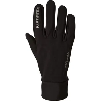 Cyklistické rukavice Unisex rukavice Klimatex VENI1 XL Černá, Stříbrná