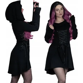 Dámské šaty Wonderlandia šaty pro každodenní retro nošení před kolenem, velikost 40