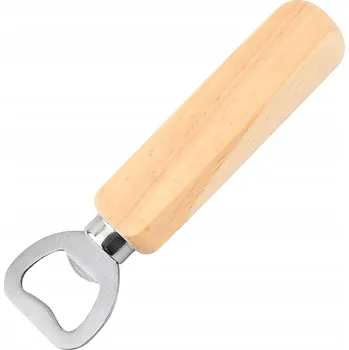 Otvírák Otvírák na láhve Go Green dřevěný kulatý 6,9 cm