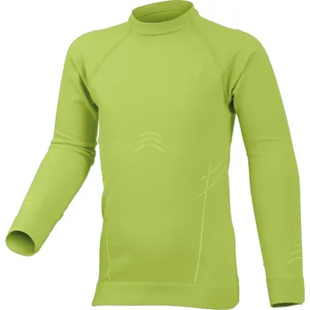 Dětské termoprádlo Lasting dětské funkční triko DARIO bílé - Zelená 6101 / 122-134 / Zelená