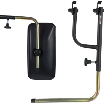 Auto zrcátko Nastavitelný držák zrcadla pro strojní traktory 48-71 cm