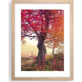 Obraz Obraz plakát v rámu světlý dub do obýváku 30x40 krajina plakáty na zeď