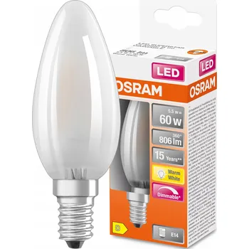 Žárovka LED žárovka Ledvance E14 5,5 W 806 lm 2700 K