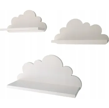 police Police ve tvaru obláčků Moliland Oregon Prestige, sada 3 kusů