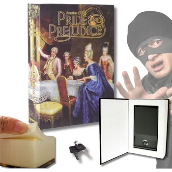 Trezor KNIHA SEJF KARBONOVÝ SEJF PRO DĚTI DOMÁCÍ KASIČKA NA KLÍČEK SKRÝŠ