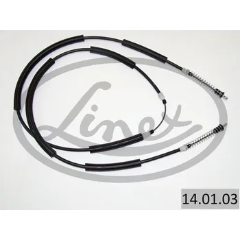Lanko parkovací brzdy Tažné lanko, parkovací brzda LINEX 14.01.03