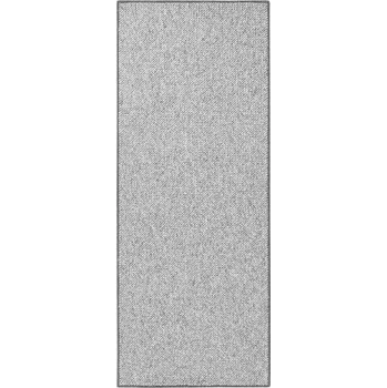 Koberec Béžový běhoun tuftovaný, smyčkový koberec boho 80x300 cm