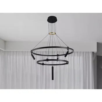 Nástěnné svítidlo LED svítidlo + dálkový ovladač 140W - J7304/B