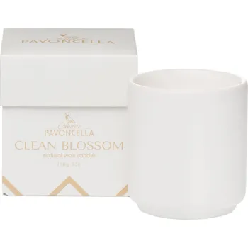 Svíčka Sójová vonná svíčka Clean Blossom Pavoncella