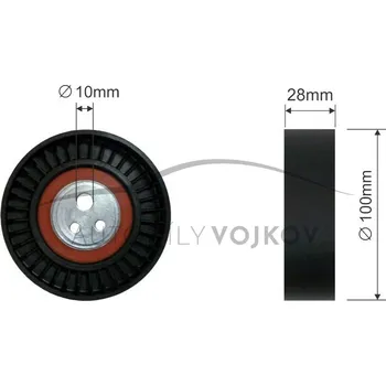 Rozvod motoru Napínací kladka klínového řemenu Alfa Romeo 166 2.4 JTD