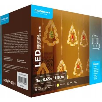 Vánoce Modee Vánoční Osvětlení Na Stromeček na stromeček 3m RGB 100 LED