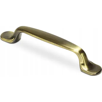 Nábytkové kování Nábytková úchytka klasická zlatá matná 16,2 x 1,9 x 2,5 cm