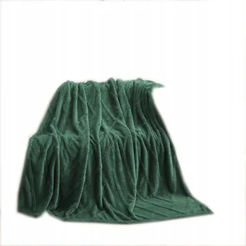 Prostěradlo Deka PiękneSny polyester 160 cm x 200 cm zelená