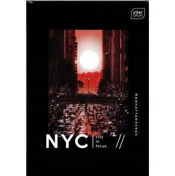 Sešit Sešit A5 s mřížkou Interdruk, 60 listů