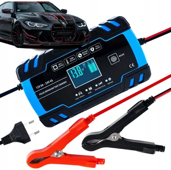 IP kamera AUTOMATICKÁ NABÍJEČKA AKUMULÁTORU 12/24V 8/4A