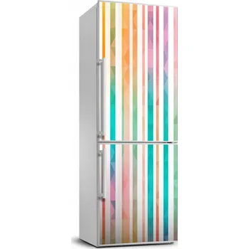 Fototapeta Samolepicí fototapeta na ledničku Barevné pruhy