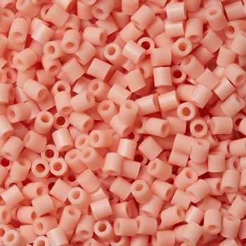 Dětské navlékací korálky RŮŽOVÉ KORÁLKY NA ŽEHLENÍ 3D VÝŠIVKA NIGHT GLOW 1000 KUSŮ MIDI KORÁLKŮ