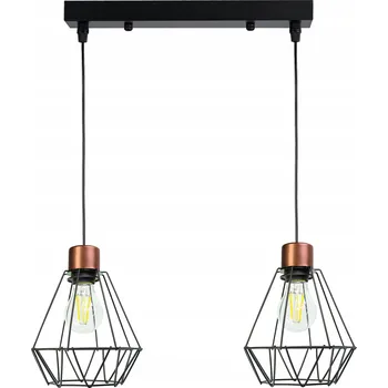 Závěsné svítidlo LED-ONE Druti BRYLANT 2-bodové světlo E27