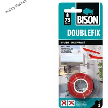 Modelová železnice Oboustranná lepící páska čirá - Bison 36380