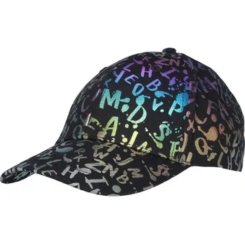 Kšiltovka Dívčí kšiltovka Lewro COSIMA 4/7 Mix, Černá