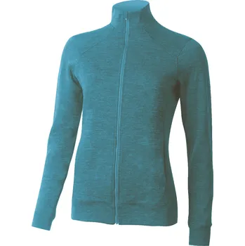 Dámská mikina ALMA dámská merino mikina/svetr - Modrá 5858 / L / Modrá