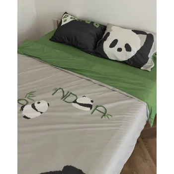 Povlečení Sametové Povlečení 200x220 s prostěradly polštáře 50x70 4 kusy