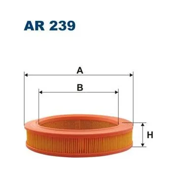 Vzduchový filtr Vzduchový filtr FILTRON AR 239