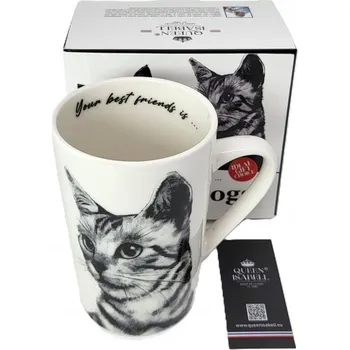 Hrnek Queen Isabell kočky porcelán 400 ml