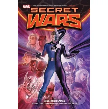 Kniha Secret Wars by Jonathan Hickman Omnibus - Jonathan Hickman, Stefano Caselli (ilustrátor), Mike Deodato Jr. (ilustrátor) Marvel