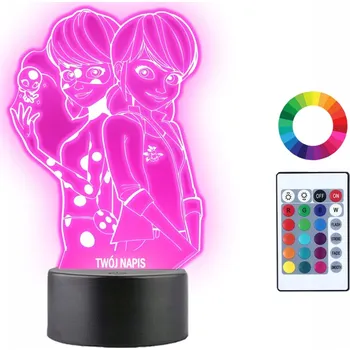 Lampička Plexido vícebarevná Noční lampa