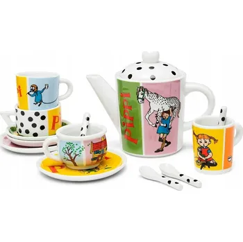 Čajová souprava Pipi Dlouhá punčocha 14 ks