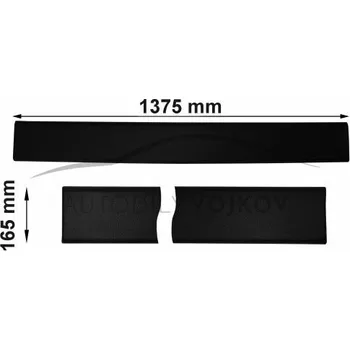 Lišta karosérie Lišta boční bočních dveří pravá P ( bočnice L) Peugeot Boxer 2002 - 2006