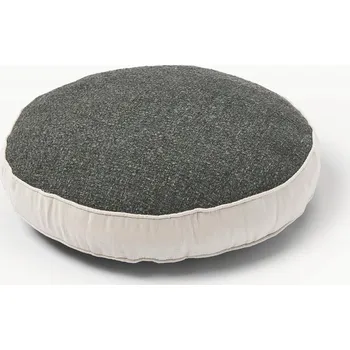 Polštář Kulatý dekorativní polštář bouclé West.. Aya s lemováním 40 cm