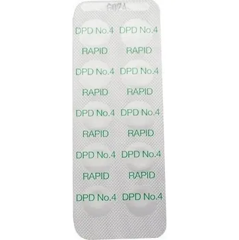 Tester tablet na měření hodnot vody Chemoform