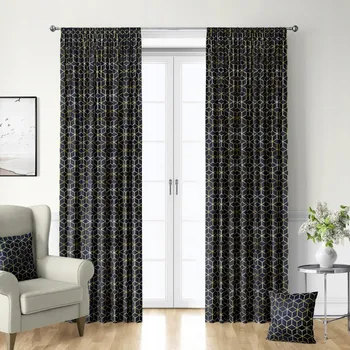 Obraz Závěs polozatemňovací s řasící páskou, na žabky 145 cm x 300 cm