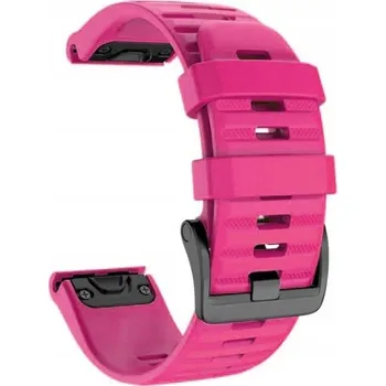Řemínek na hodinky RŮŽOVÝ Řemínek Garmin FENIX 7 Sapphire Solar