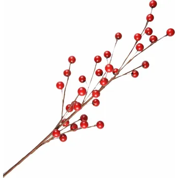 umělá květina Větvička červených bobulí VB0417
