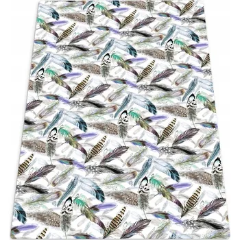 Obraz Kobereček pod kancelářskou židli Ptačí pera 140x100 cm