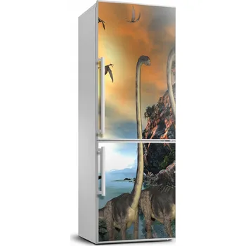 Fototapeta Samolepka / Fólie na lednici Lednice Dinosauři 70x190 cm