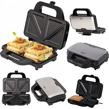 Toustovač Sendvičovač XXL toustovač sendvičový trojúhelník 1300 W