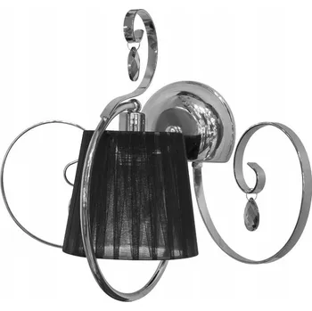 Nástěnné svítidlo Nástěnné svítidlo Princessa, černé