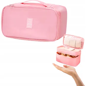 Kosmetická taška KOSMETICKÁ TAŠKA LEHKÁ CESTOVNÍ KUFŘÍK ORGANIZÉR NA PRÁDLO