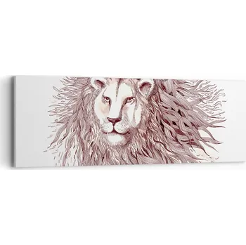 Obraz Obraz na plátně do obýváku ložnice 90x30 zvířata foto obrazy na zeď