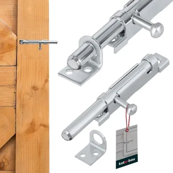Příslušenství pro plot Univerzální úzká espagnolette pro knoty wc pozinkovaná 100 mm