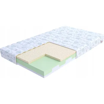 Matrace Dětská Matrace 70x120 z latexové pěny FDM SMILE s nepromokavým potahem