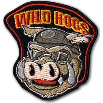 Nášivka Nášivka WILD HOGS Gang Divokých Prasat 10 cm výšivka