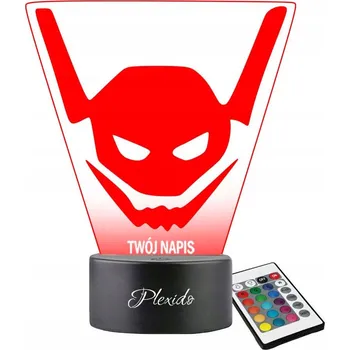 Lampička Noční lampa Plexido vícebarevná